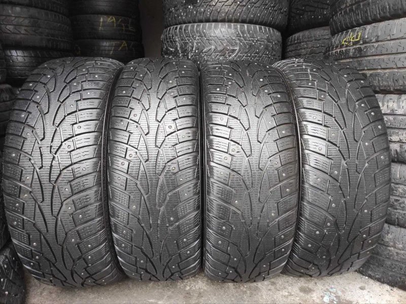 Nankang NK Snow SW-7 215/60r17 4шт, 6,3-6,6мм, ЗИМА. Привезены из Финляндии — фото 2