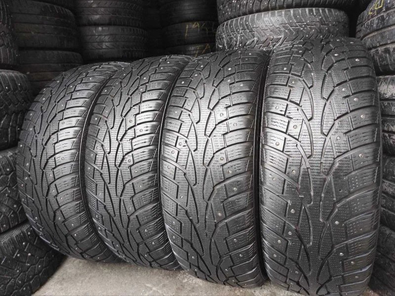 Nankang NK Snow SW-7 215/60r17 4шт, 6,3-6,6мм, ЗИМА. Привезены из Финляндии — фото 3
