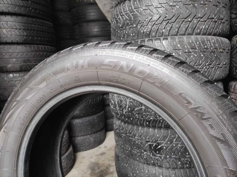 Nankang NK Snow SW-7 215/60r17 4шт, 6,3-6,6мм, ЗИМА. Привезены из Финляндии — фото 8