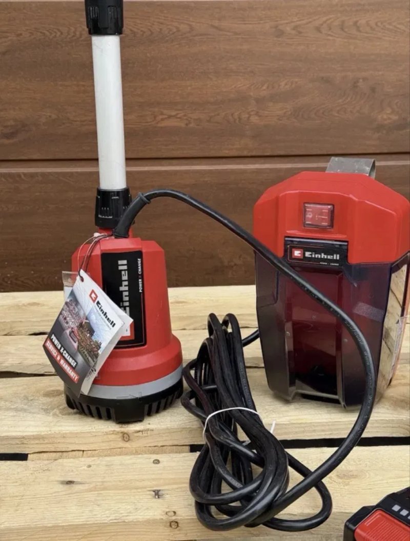 Насос акумуляторний для чистої води Einhell GE-SP 18 LL — фото 2