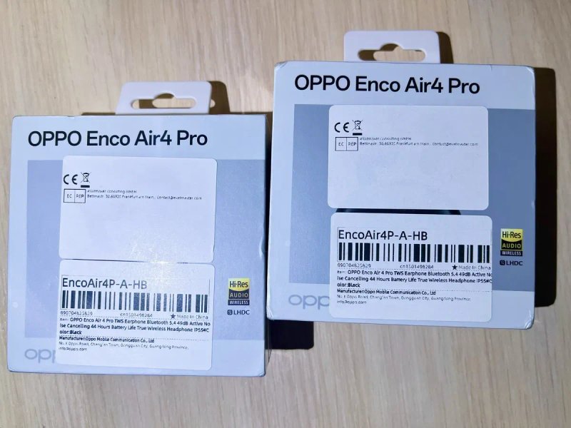 Наушники Oppo Enco Air 4 Pro Black,White Original Новые — фото 2