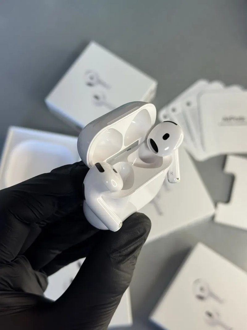 Навушники Apple Airpods 4 (ANC) Активне шумогасіння та режим прозорості — фото 3