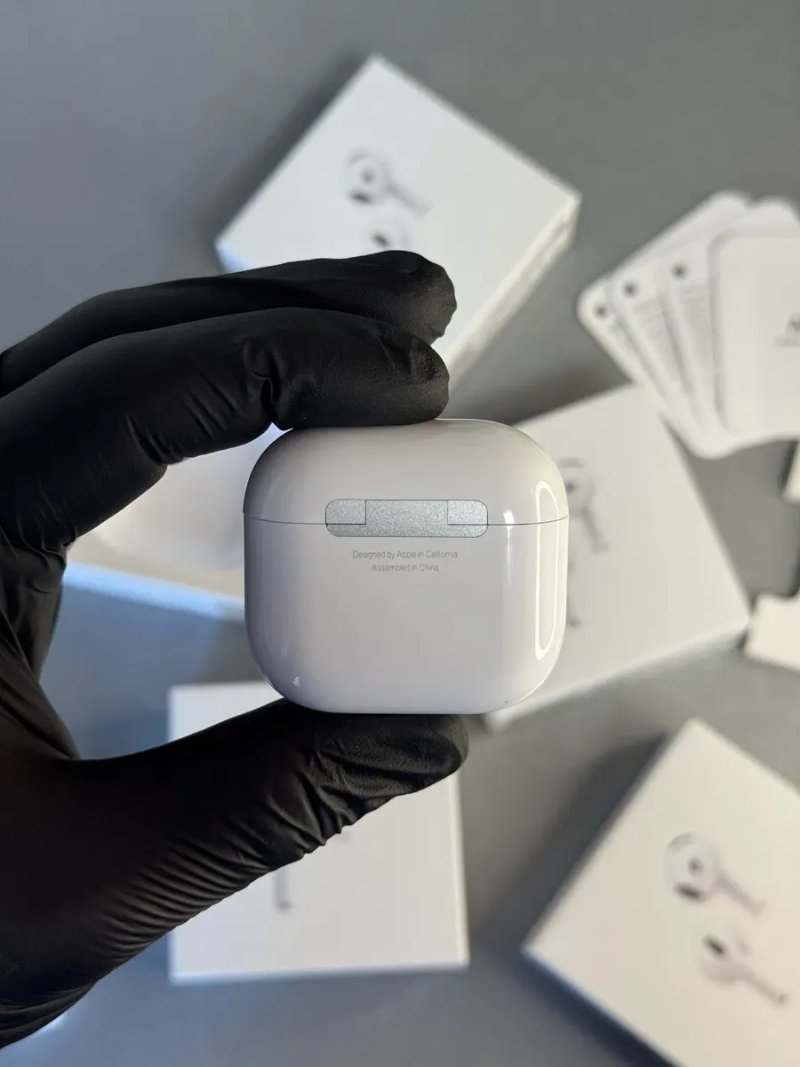 Навушники Apple Airpods 4 (ANC) Активне шумогасіння та режим прозорості — фото 5