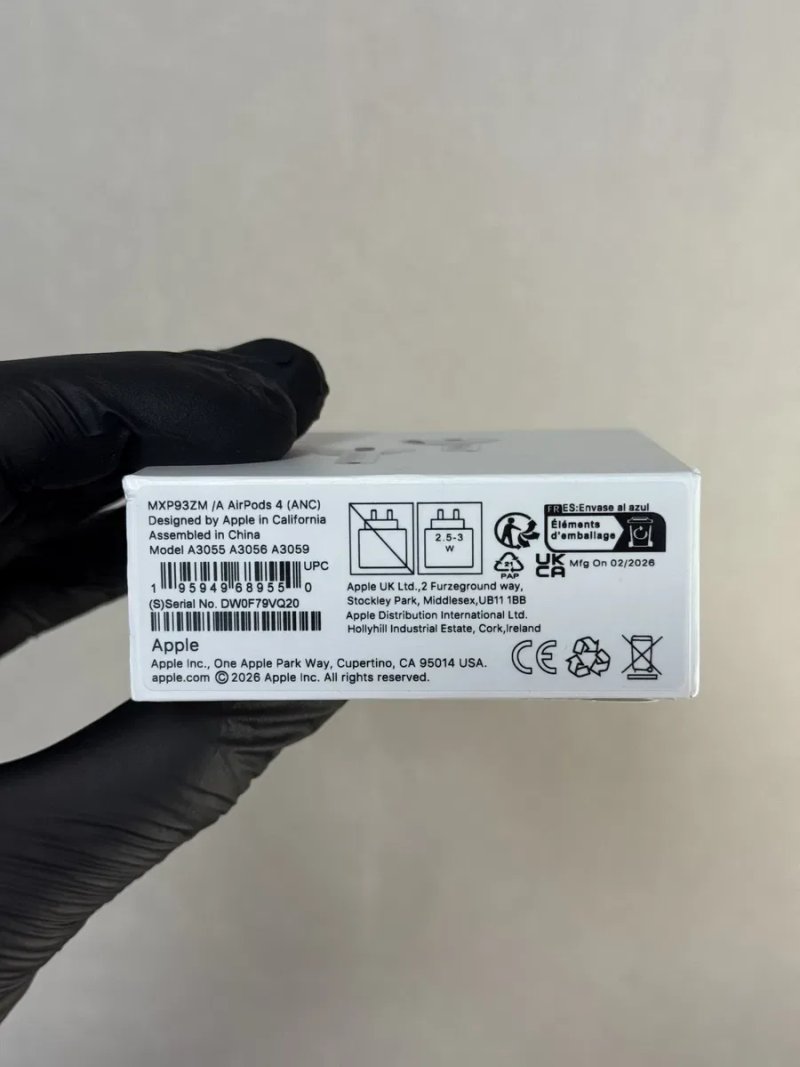 Навушники Apple Airpods 4 ANC (Режими шумоподавлення та прозорості) — фото 6