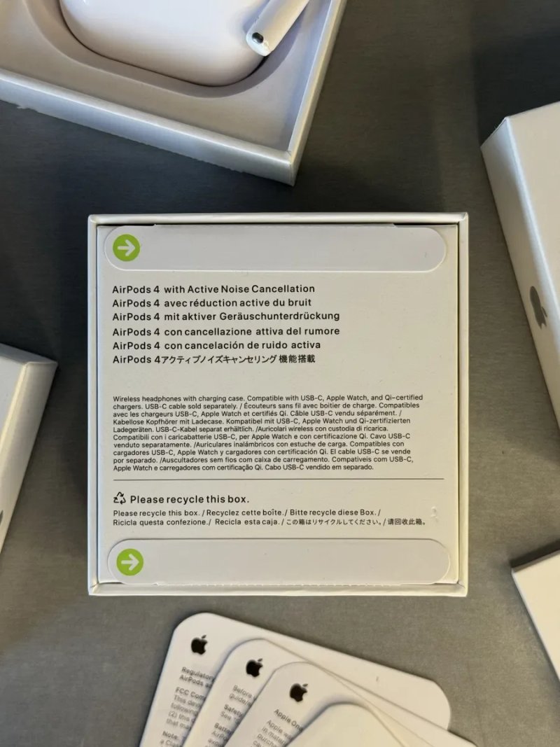 Навушники Apple AirPods 4 (ANC Шумоподавлення) — фото 7