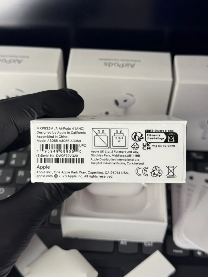 Навушники Apple AirPods 4 (шумоподавлення ANC) — фото 6