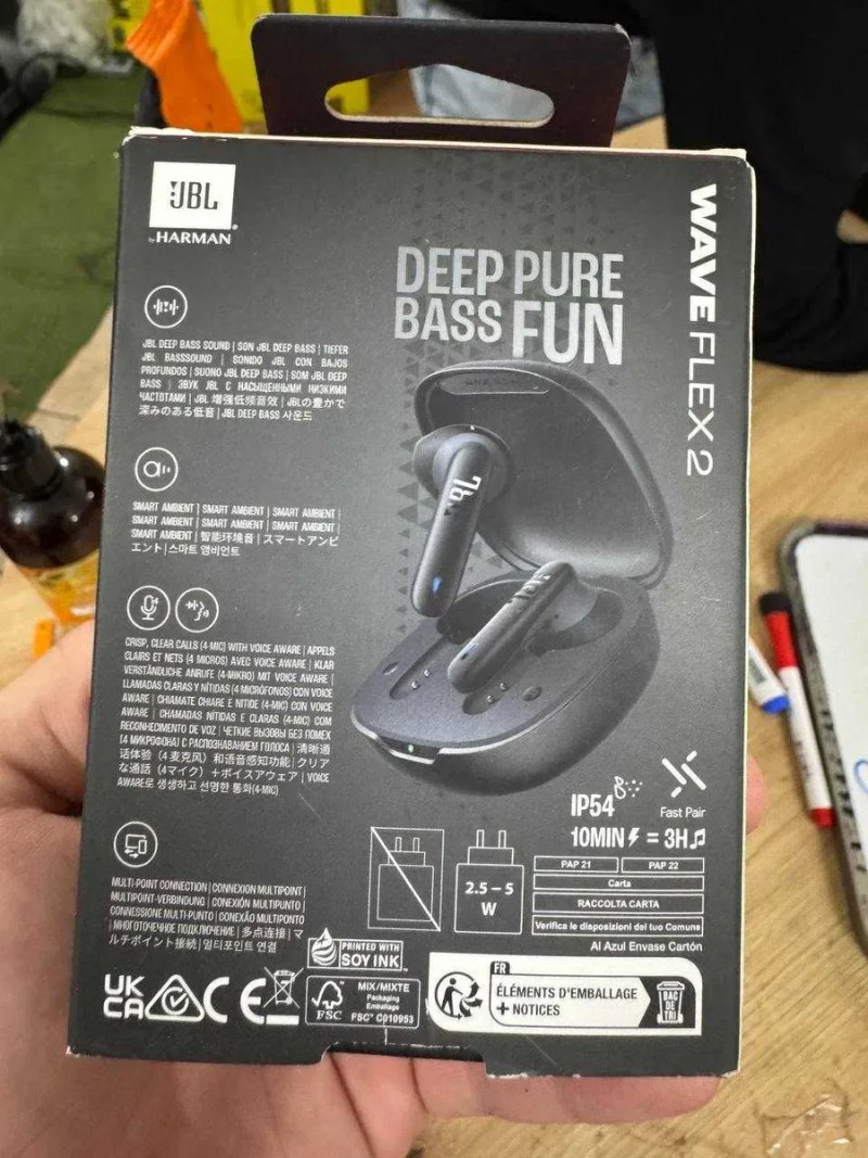 Навушники JBl Wave Flex 2 ориг — фото 4