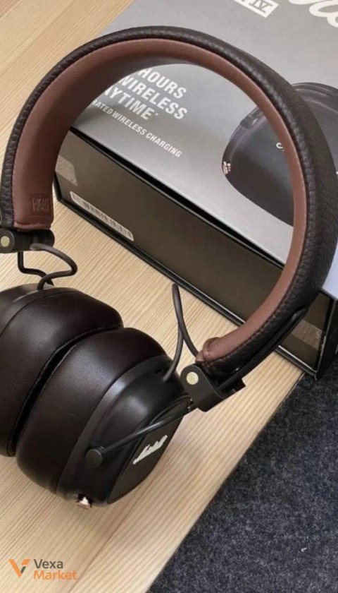 Навушники Marshall Major IV Bluetooth шоколадні