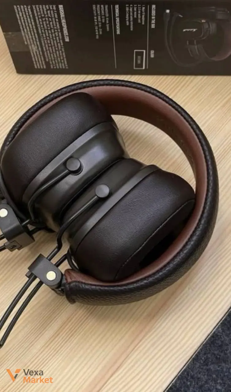 Навушники Marshall Major IV Bluetooth шоколадні — фото 2