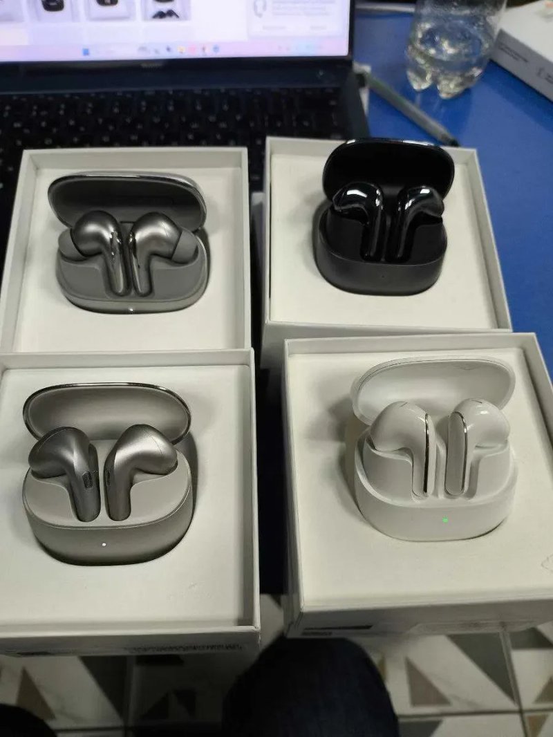 Навушники Xiaomi Buds 5(Graphit Black, White), 5 Pro BT Titan Grey, 6 Titan Grey — фото 3