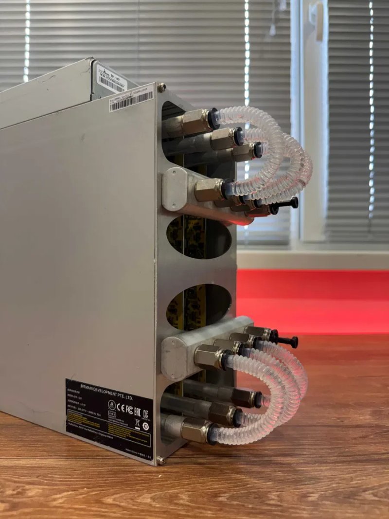 Наявність! Asic Antminer S21 Hydro 200 Th на водоблоках + Гарантія, асік, майнер — фото 5