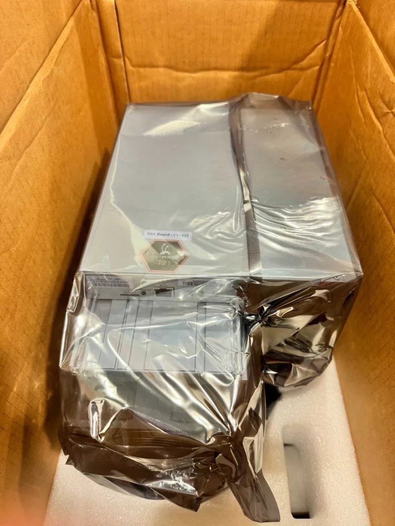НАЯВНІСТЬ! NEW Asic Bitmain Antminer T21 190 Th CV1835 miner +Гарантія — фото 5