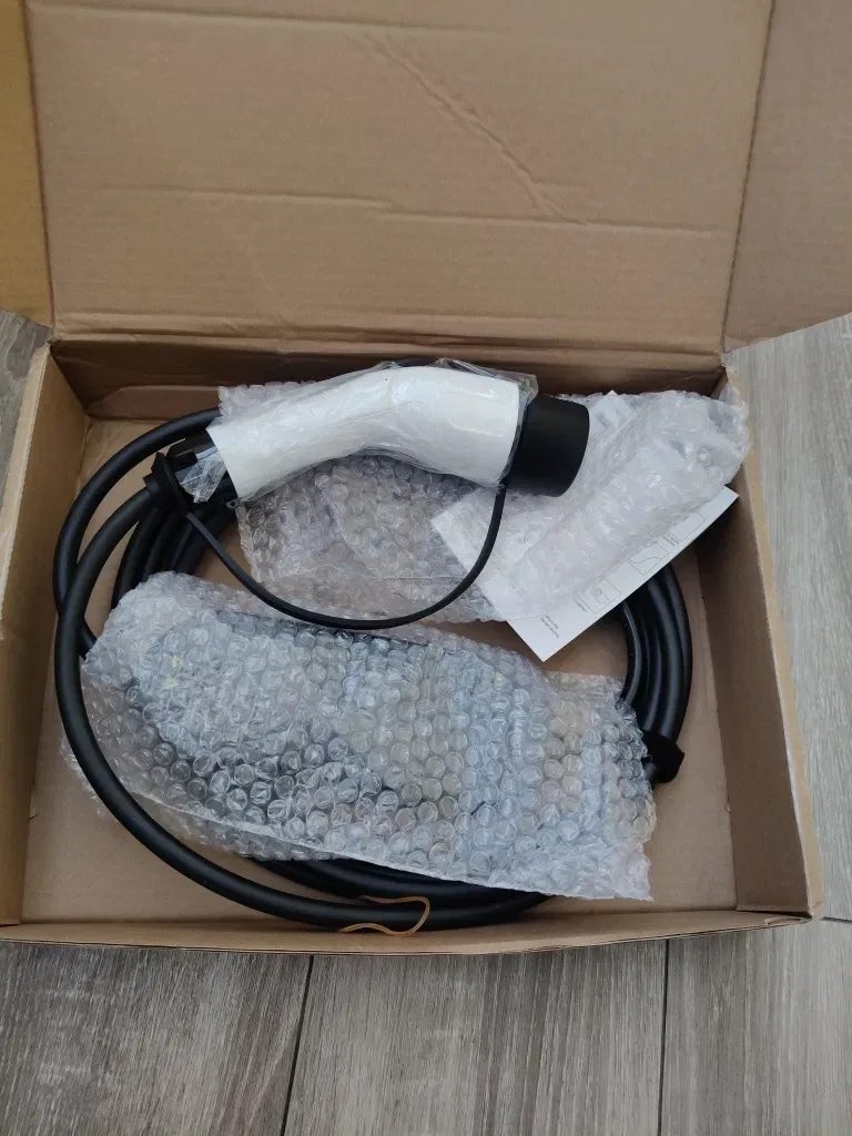 НАЙНИЖЧА ЦІНА‼️Зарядне IPENGEN 3.5 кВт 16А для електрокара Type1 / Type2 / GBT / Tesla 5м IP66 регульований струм 8–16A EV Charger — фото 5