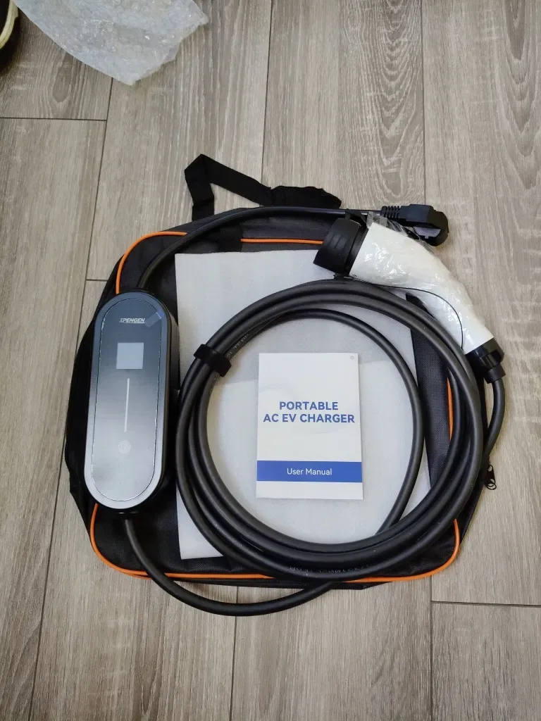 НАЙНИЖЧА ЦІНА‼️Зарядне IPENGEN 3.5 кВт 16А для електрокара Type1 / Type2 / GBT / Tesla 5м IP66 регульований струм 8–16A EV Charger — фото 7