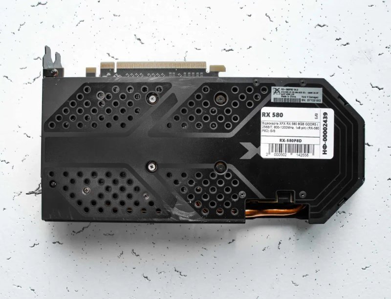 НЕРОБОЧА Відеокарта AMD Radeon RX 590 8GB XFX Б/В — фото 3