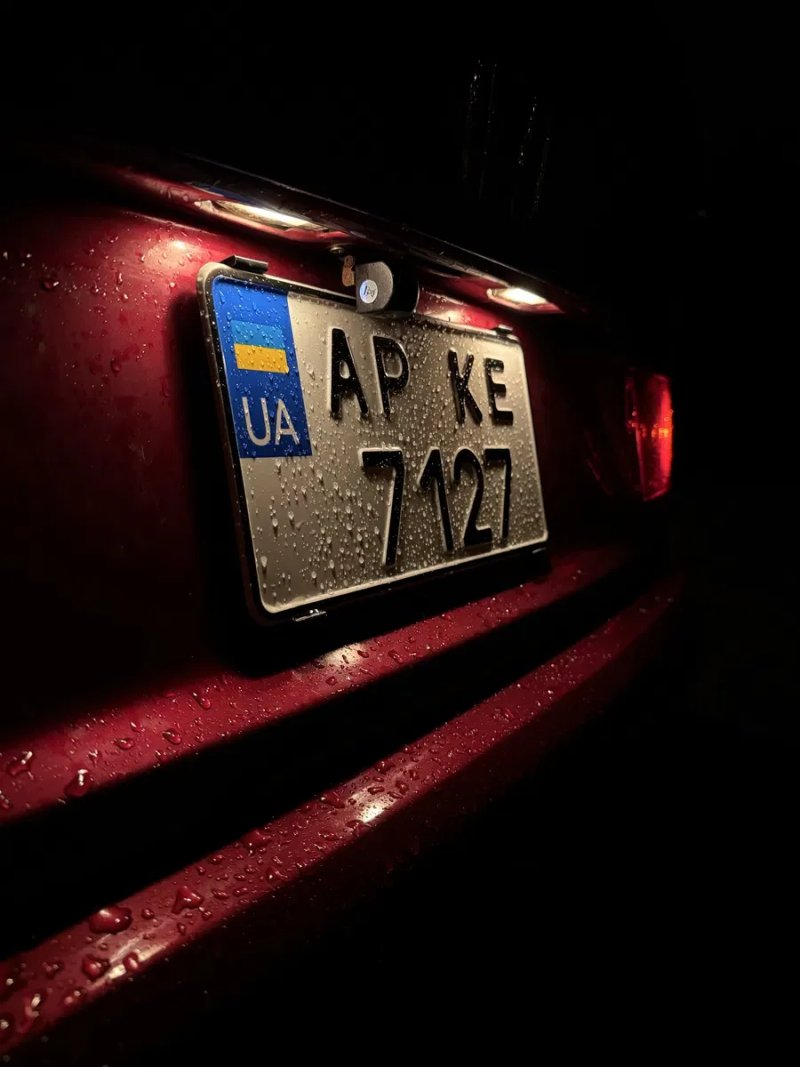 Невидимая (безкаркасная) рамка для номера | Американский формат — фото 4