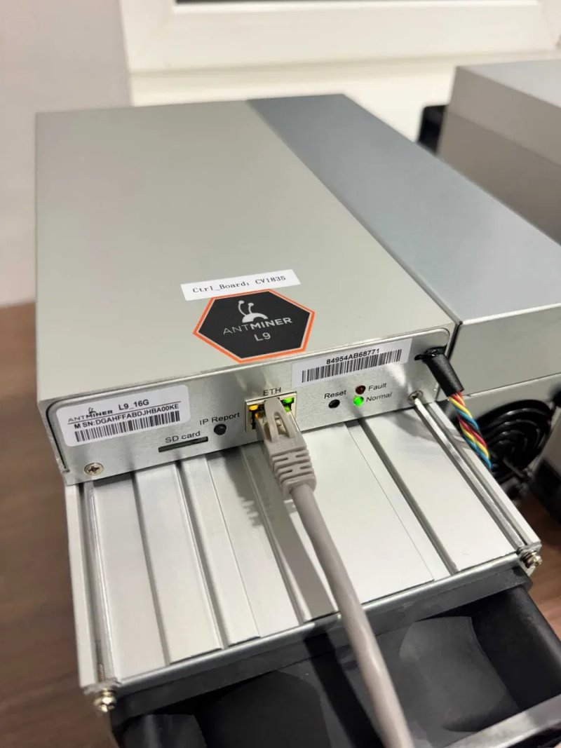 NEW Antminer L9 17 Gh плата 7007 miner Asic Bitmain, Майнер + Гарантія — фото 4