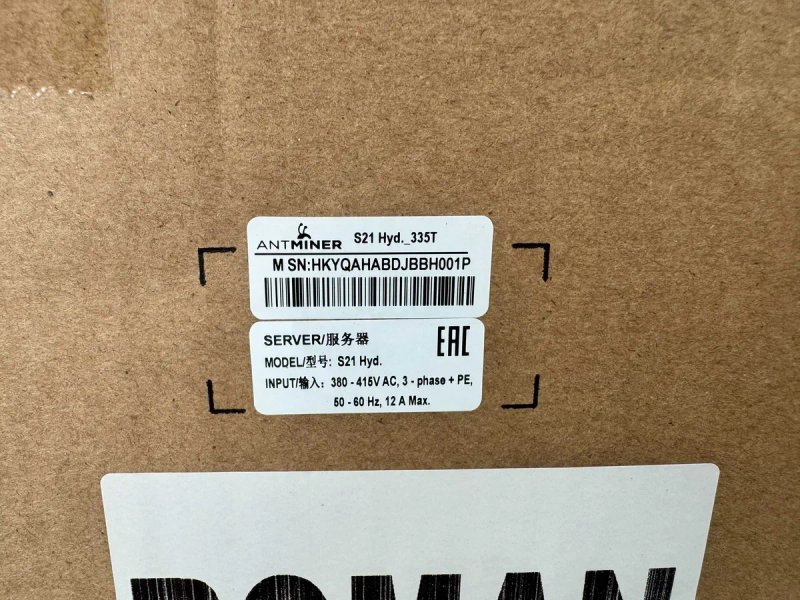 NEW Asic Antminer S21 Hydro 335 Th miner Майнер Bitmain + Сервіс — фото 2