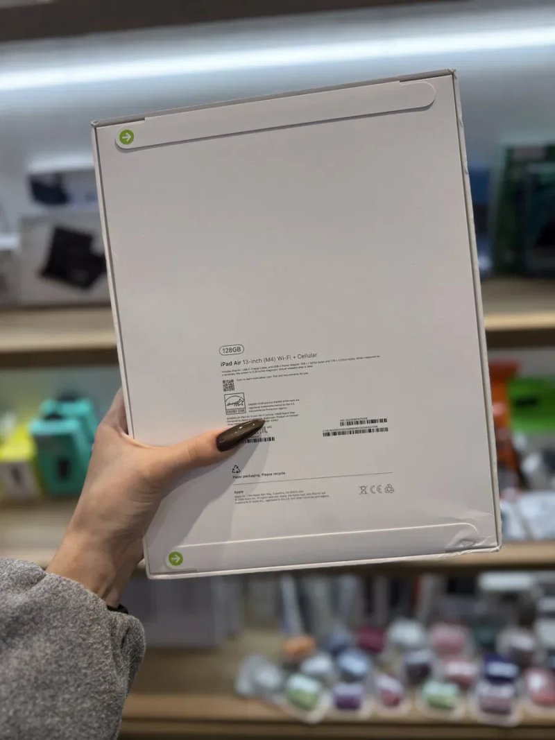 New iPad Air 13 M4 128gb Wi-Fi+lte (MDM) — фото 2