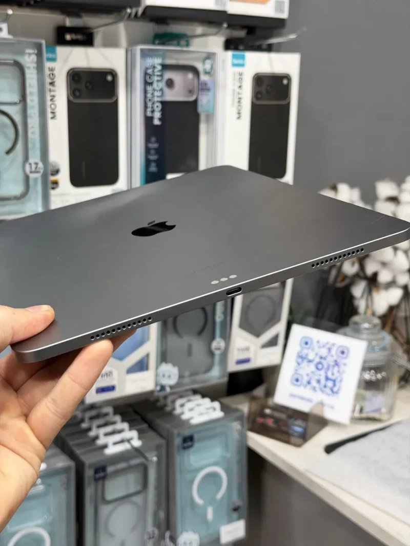 New open/box Apple iPad Air 13 128GB Wi-Fi Space Gray 2024 (MV273) — фото 4