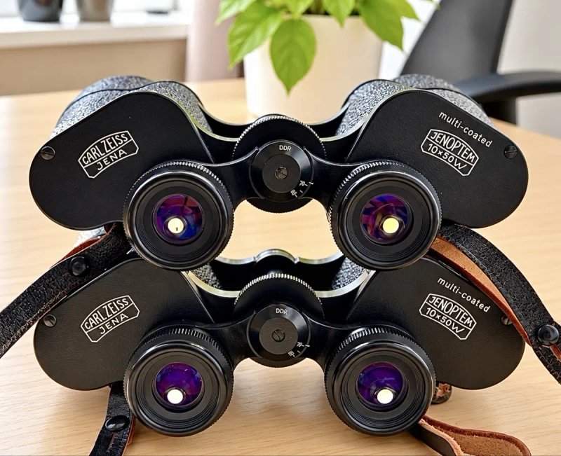 Німецький бінокль Carl Zeiss 10*50W Jenoptem Multi-Coated ##413-414 — фото 2
