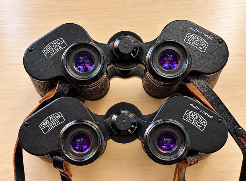 Німецький бінокль Carl Zeiss 10*50W Jenoptem Multi-Coated ##413-414 — фото 4