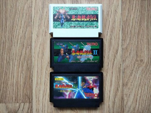 Ninja Gaiden для famicom (оригінальна трилогія)