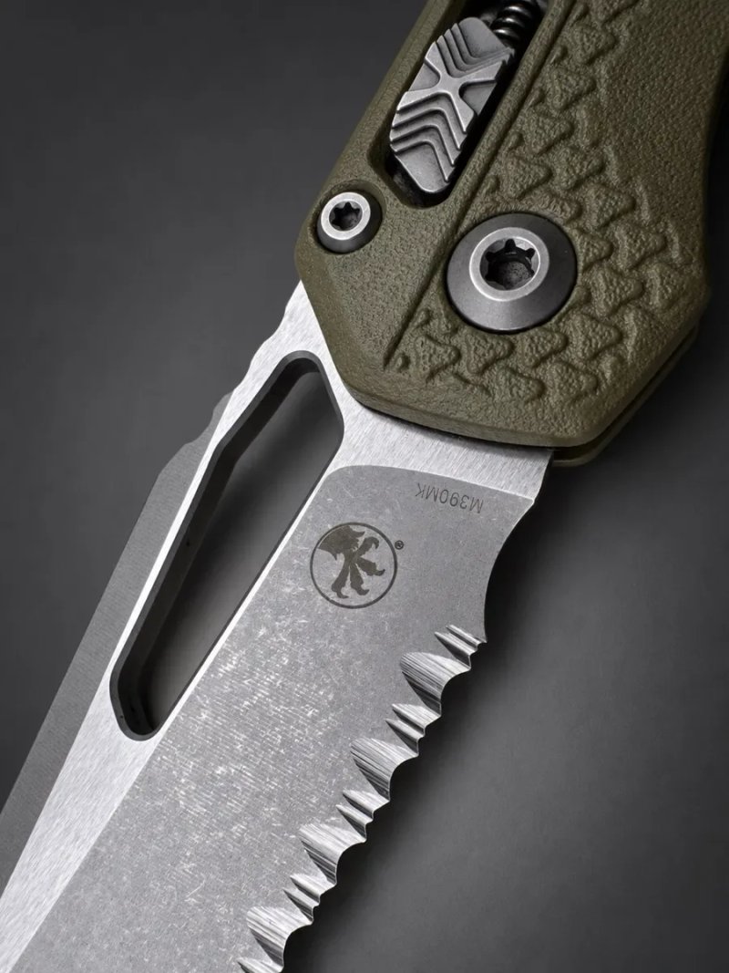 Ніж складаний тактичний Microtech MSI Tri-Grip m390mk — фото 4