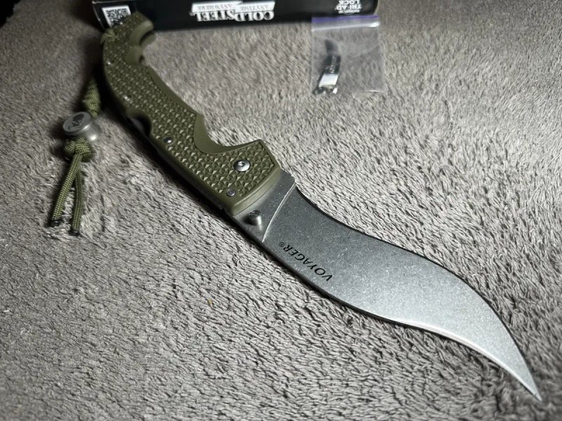 Ніж тактичний Cold Steel Voyager XL Vaquero, tactical knife — фото 3