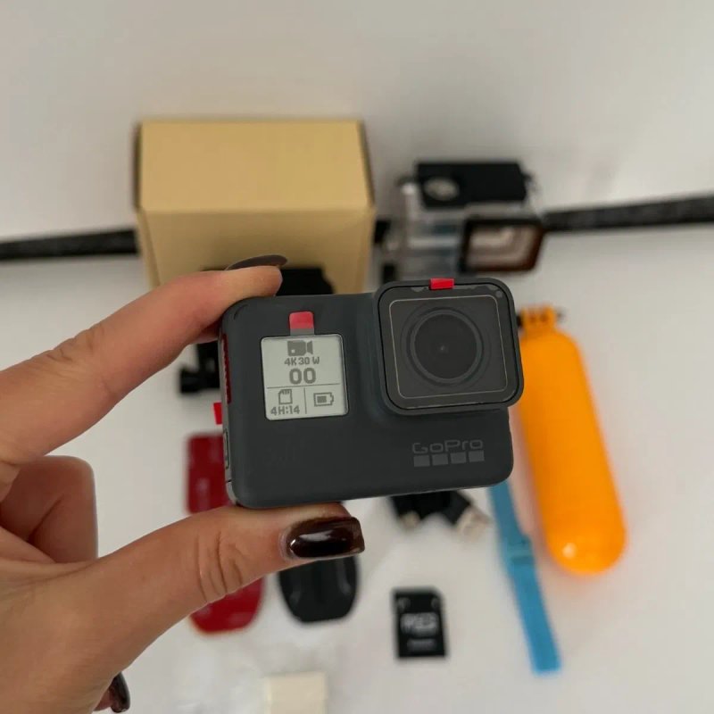 Нова! Екшн камера GoPro Hero 5 Black для спорту хоббі подорожей 4K аквабокс стабілізація гоупро — фото 7