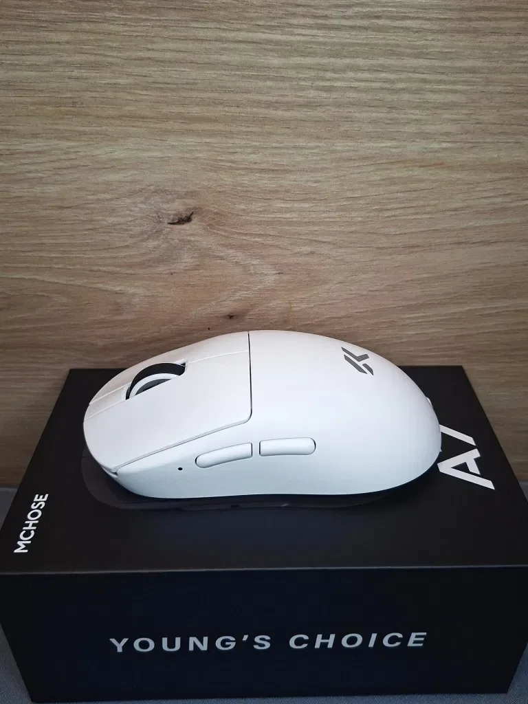 НОВА Ігрова миша Mchose A7 V2 Pro | Сенсор PAW3395 | 8К Гц — фото 2