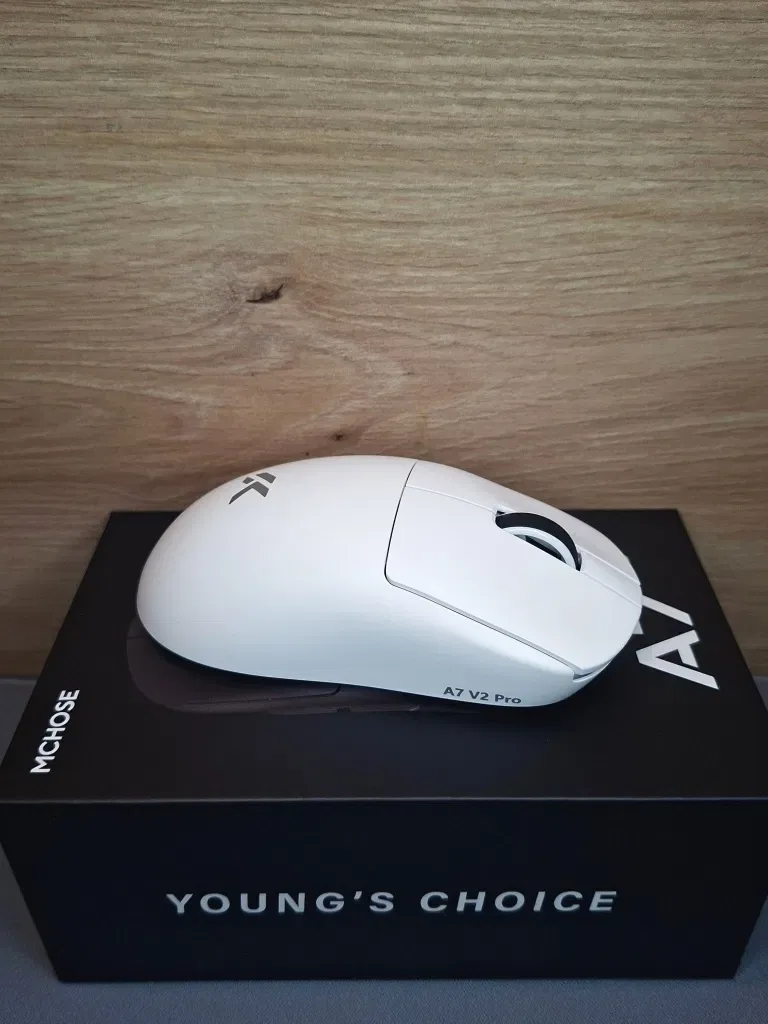 НОВА Ігрова миша Mchose A7 V2 Pro | Сенсор PAW3395 | 8К Гц — фото 3