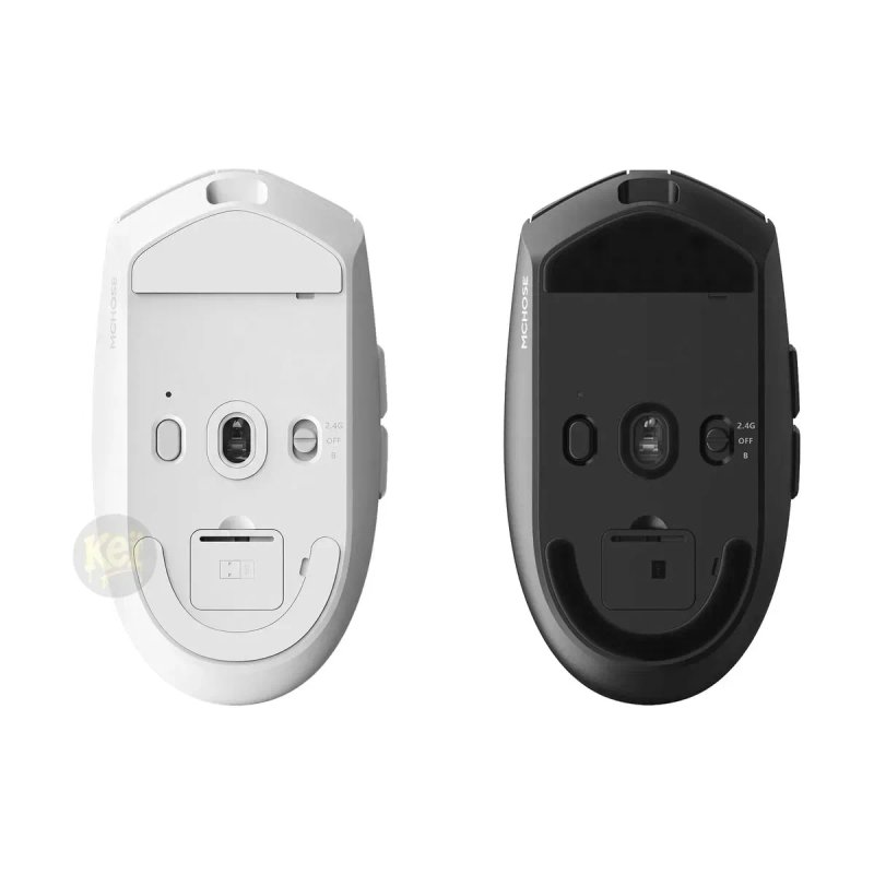 Нова‼️Ігрова мишка MCHOSE G3 V2 | PAW3311 | 800 mAh | 1K | 59 г | 12 000 DPI | Є гарантія! | Колір - білий, чорний | Форма як у Logitech G102 - G305 — фото 3