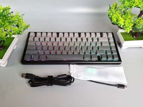 НОВА Механічна клавіатура Mchose G75 Pro | Бездротова | Cabbage Tofu V2 Switch