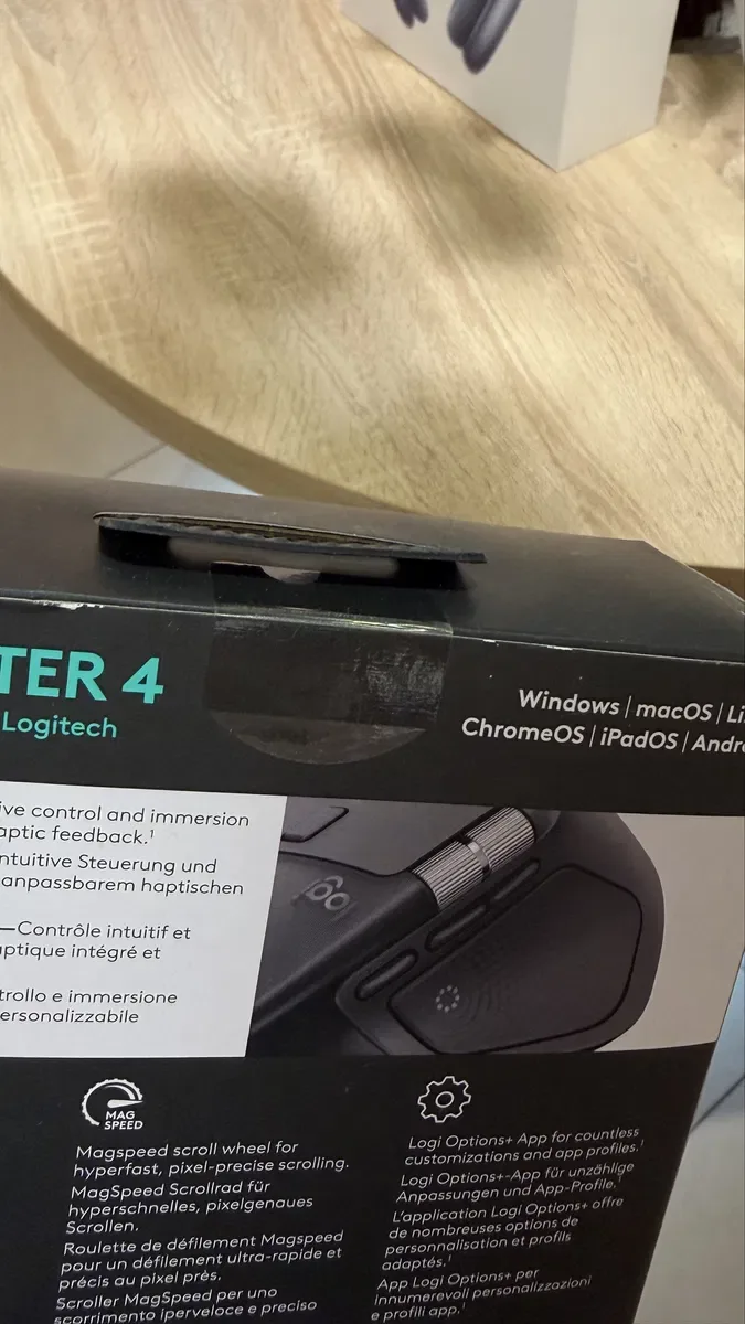 Нова Миша Logitech MX Master 4 for Business Wireless/Bluetooth (Graphite) — фото 4