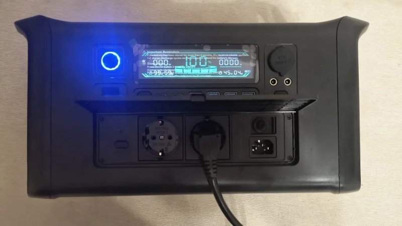 Нова станція 1800W/ 1024Wh / LiFePO4 / БДЖ/UPS/ зарядка за 1 год — фото 2