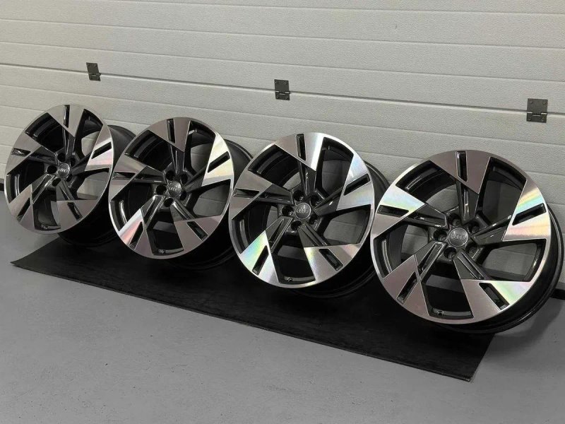 Нові диски 5x112 R20 Орігінал Audi E tron Q3 Q4 Q5 SQ5 Q7 Q8 A4 A5 A6 A7 A8 VW Touareg Tiguan Amarok ID 4 ID5 6 Kodiaq — фото 7