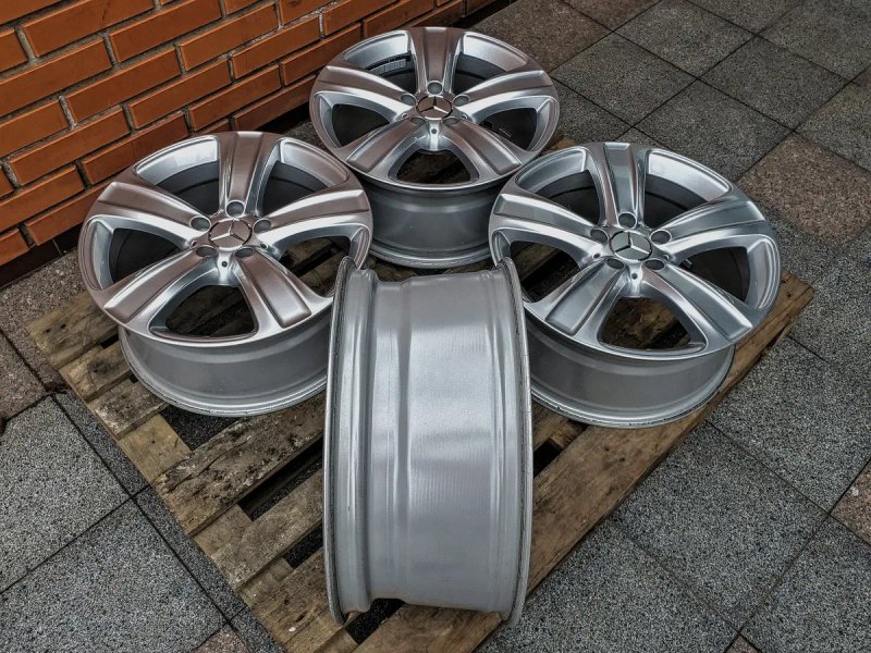 Нові диски Mercedes-Benz R18 5x112 | Original | Germany | Преміум комплект/4шт | Ідеальний заводський стан, рідна фарба, без нюансів | NEW — фото 4