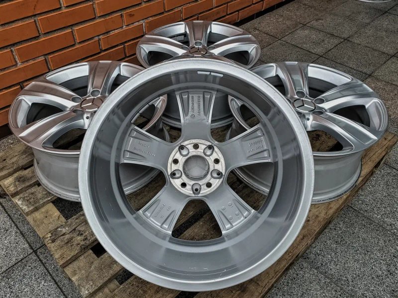 Нові диски Mercedes-Benz R18 5x112 | Original | Germany | Преміум комплект/4шт | Ідеальний заводський стан, рідна фарба, без нюансів | NEW — фото 5