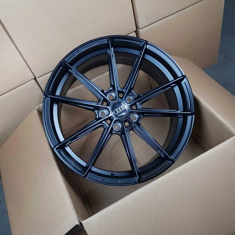 Нові Диски На Авто R18 5x112 VW Passat Arteon Golf Jetta CC Tiguan Audi A6 A4 A5 Q3 Q5 Skoda Octavia Superb Mercedes NEW MattеBlack Р18 — фото 3
