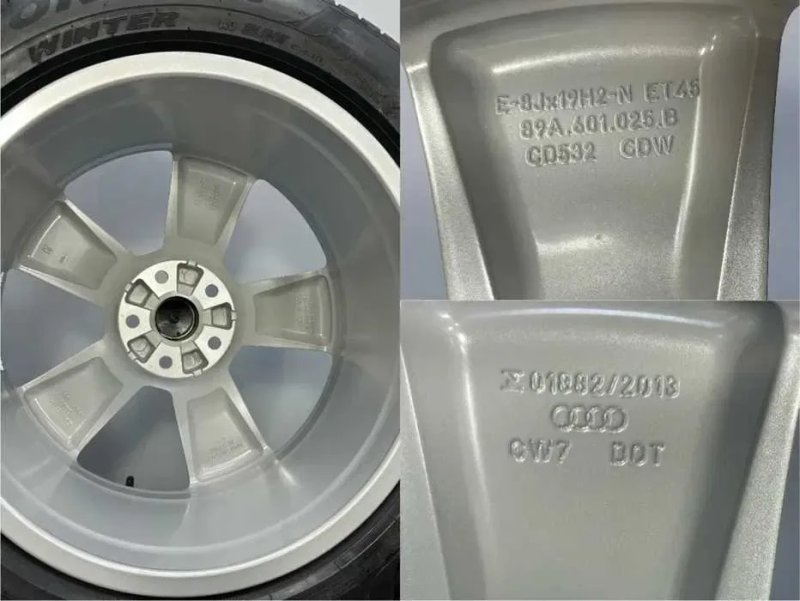 Нові Диски Оригінал Шини Зима Audi Q4  E-Tron VW ID4 235/55 255/50 R19 — фото 5
