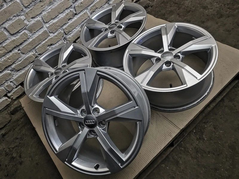 Нові диски R17 5x100 AUDI | Original | Skoda/Volkswagen/Toyota/Subaru/Seat/MG/Dodge/Chrysler/Chevrolet... | Преміум комплект | Рідна фарба — фото 2