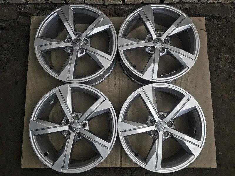Нові диски R17 5x100 AUDI | Original | Skoda/Volkswagen/Toyota/Subaru/Seat/MG/Dodge/Chrysler/Chevrolet... | Преміум комплект | Рідна фарба — фото 3