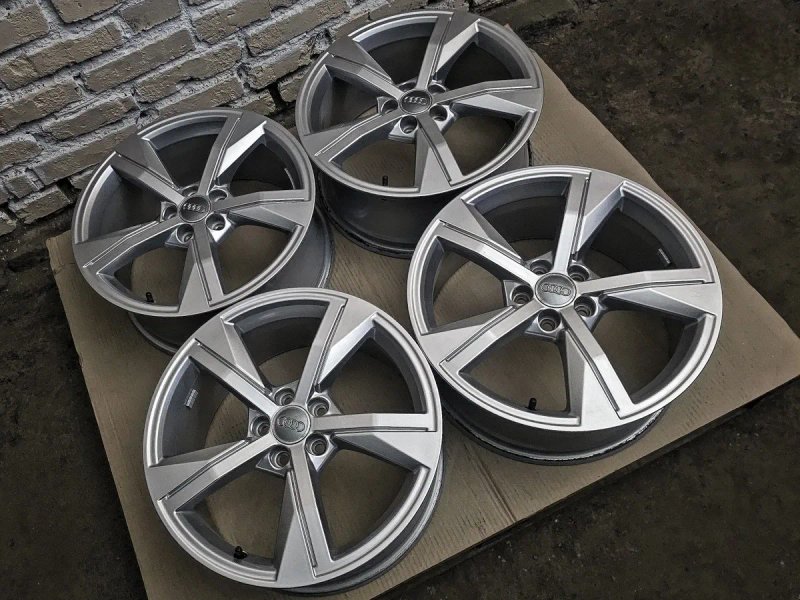 Нові диски R17 5x100 AUDI | Original | Skoda/Volkswagen/Toyota/Subaru/Seat/MG/Dodge/Chrysler/Chevrolet... | Преміум комплект | Рідна фарба — фото 4