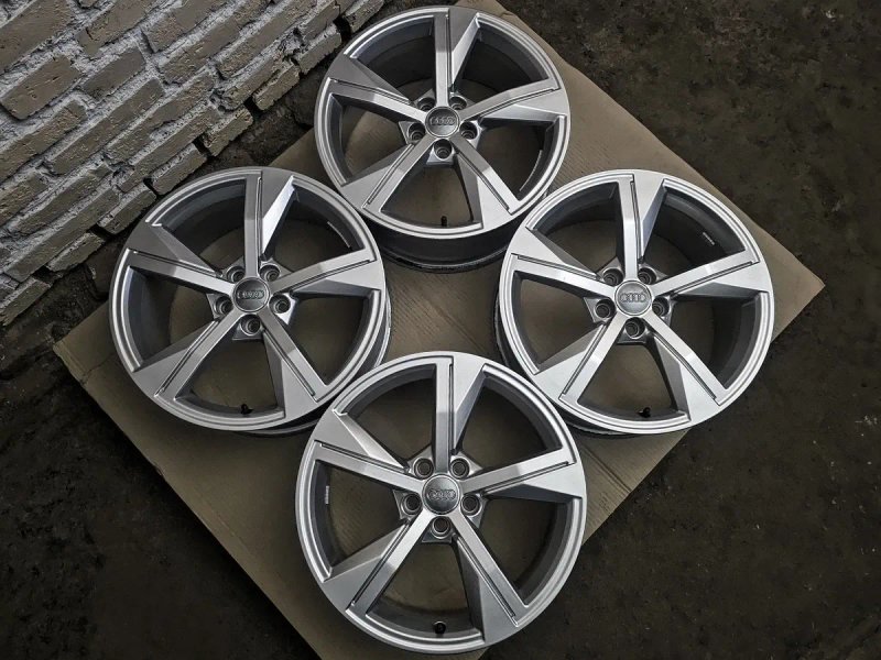 Нові диски R17 5x100 AUDI | Original | Skoda/Volkswagen/Toyota/Subaru/Seat/MG/Dodge/Chrysler/Chevrolet... | Преміум комплект | Рідна фарба — фото 5