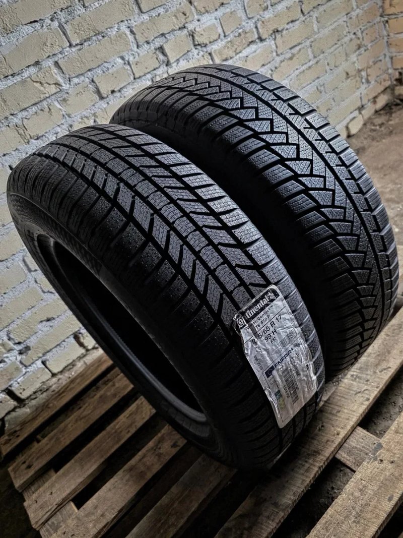 Нові одиночки 215/65r17 Continental | WinterContact TS870P / TS850P | 2022 / 2023 | Преміум зимові шини | Поштучно / 1шт / на запаску — фото 2
