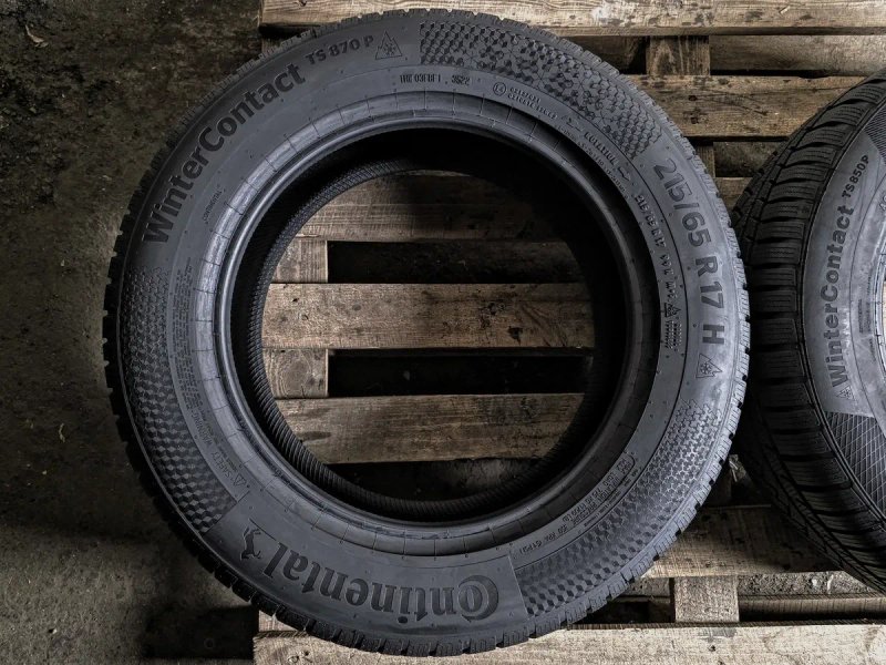Нові одиночки 215/65r17 Continental | WinterContact TS870P / TS850P | 2022 / 2023 | Преміум зимові шини | Поштучно / 1шт / на запаску — фото 7