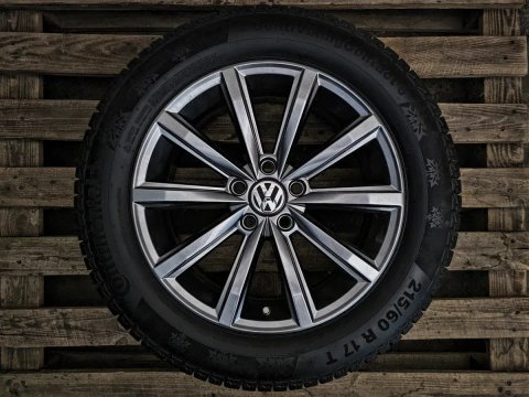 Нові R17 5x112 VW | 215/60 Continental | Оригінал Диск/Шина | Преміум