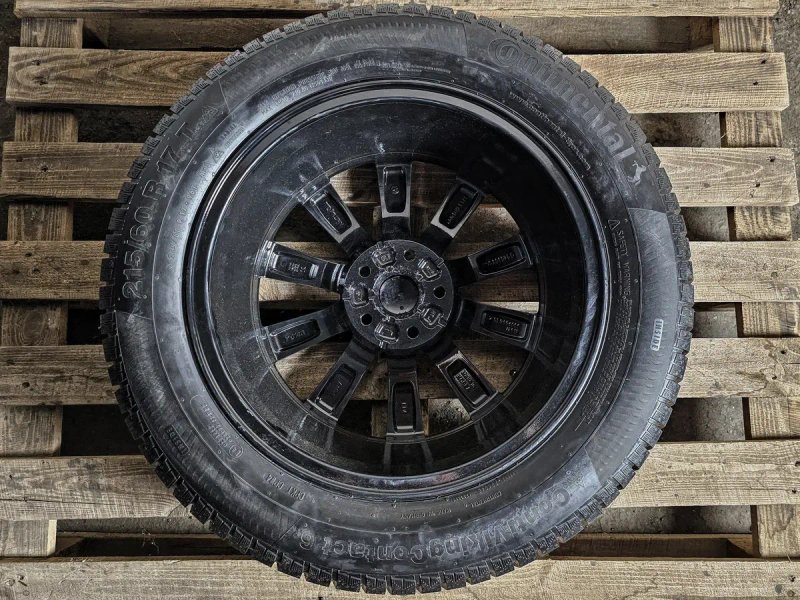 Нові R17 5x112 VW | 215/60 Continental | Оригінал Диск/Шина | Преміум — фото 2