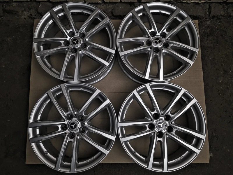 Нові R18 5x112 Mercedes-Benz | Original | Germany | Рідна фарба, ідеальний заводський стан, без нюансів | Преміум диски | Комплект / 4шт — фото 3